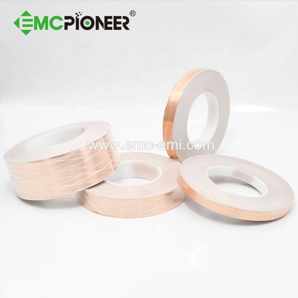 Emcpioneer Common Copper foil Tape standard width: 25mm or 50mm Length:50M/roll,33M/roll