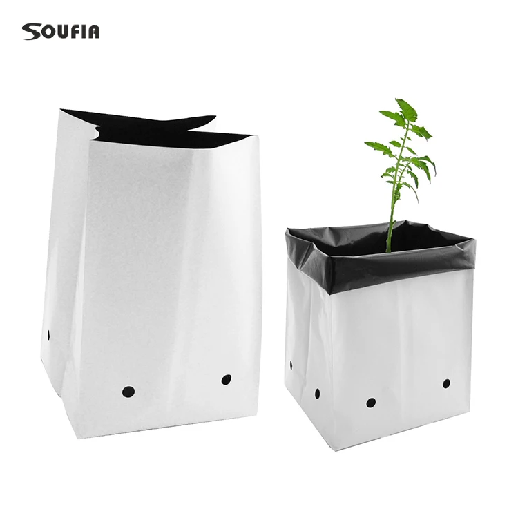 China SOUFIA 3 Gallon Plant Grow Bags Garden For Hydroponics Grow System