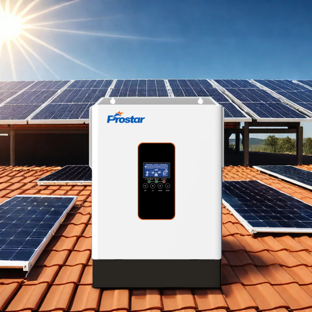Prostar 3500W 24v single phase solar inverter ac dc grid hybrid low frequency home use inverter with 60a output current