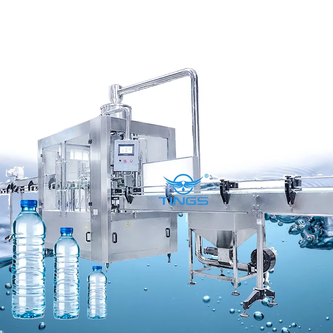 Complete Bottle Water Production Line  Full Automatic Mineral Water Pure Water Filling Machine