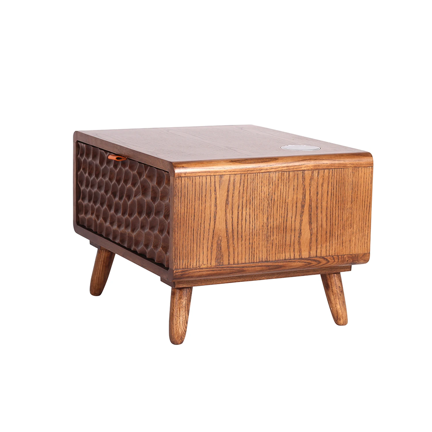 nordic  Simple Design Classic  Glossy High Quality ash Solid Wood Modern White bedroom Cabinets