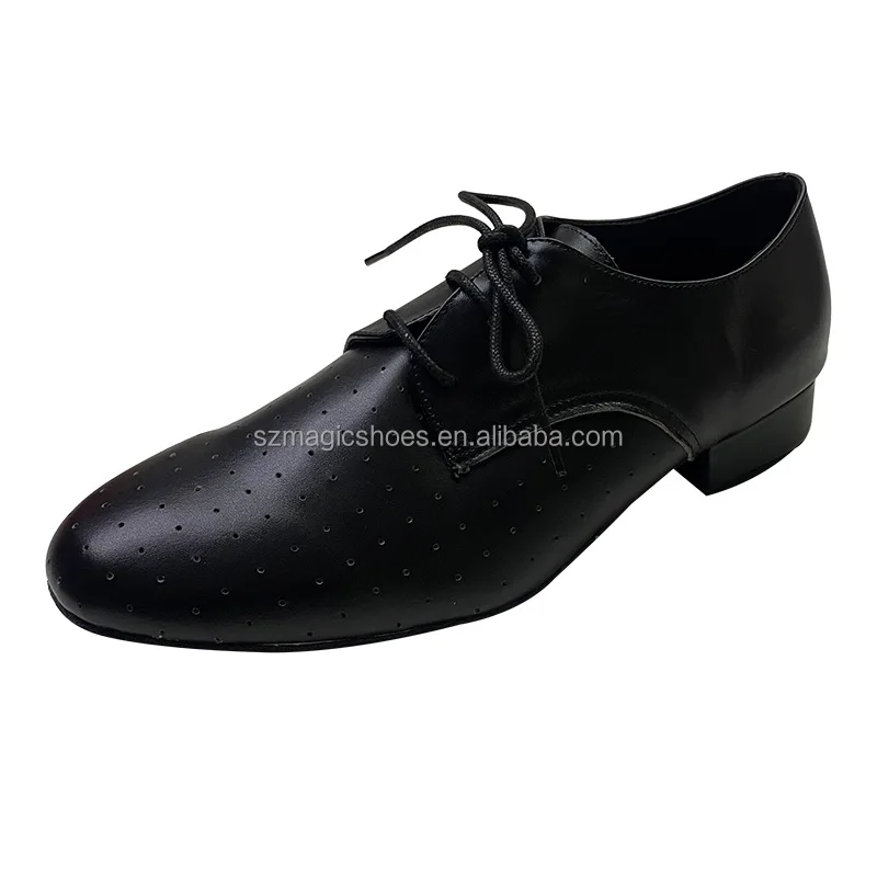 Customized Leather Ballroom Dance Shoes for Men for Children