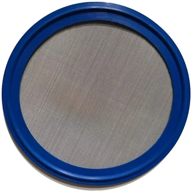 Flat Round Silicone Rubber Abrasion High Temperature Screen EPDM Metal Sanitary Gasket