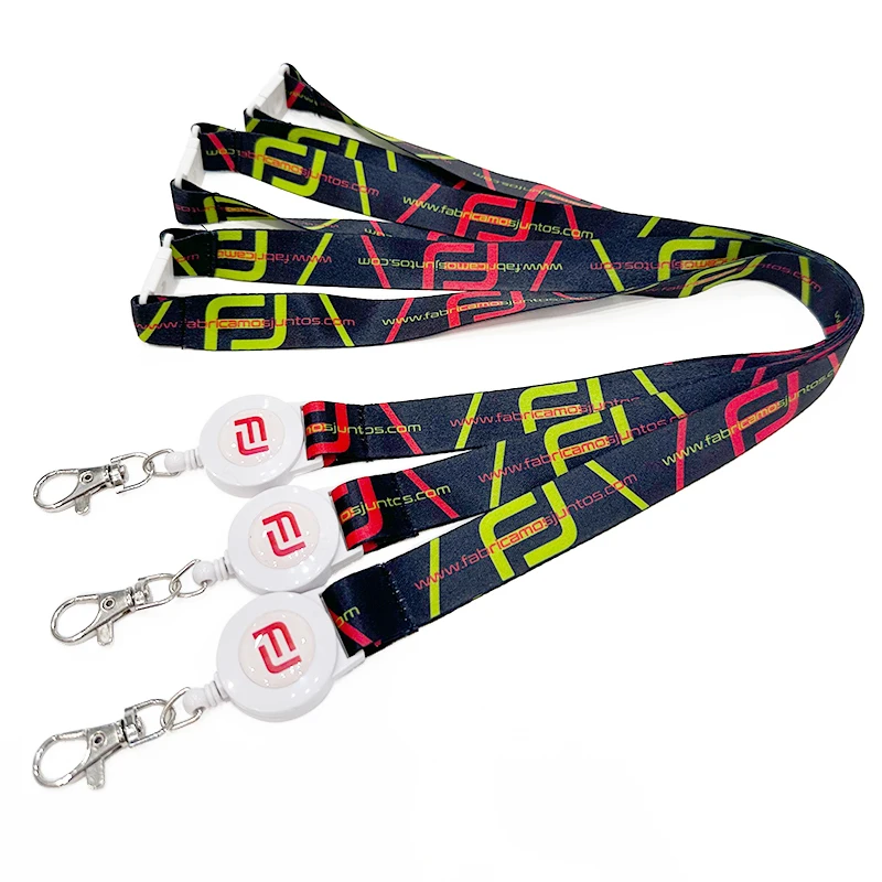 Promotional Wholesale Custom Printing Mobile Phone Lanyard Satin Polyester Nylon Teacher Lanyards