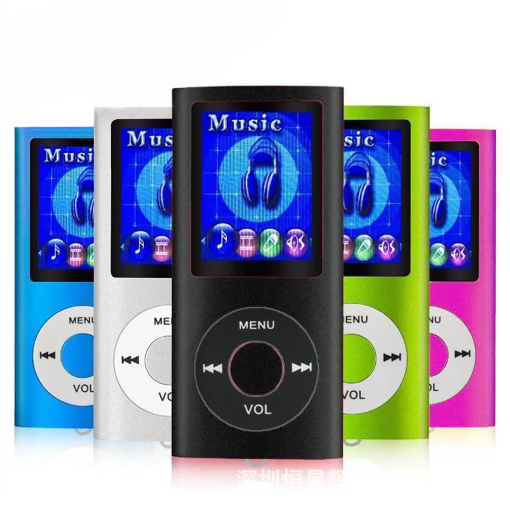 2021 New Arrival LED G4 Fm Radio Mp4 Video Players with Built-in Speaker Mp5 Player Voice Recorder Digital Audio Voice