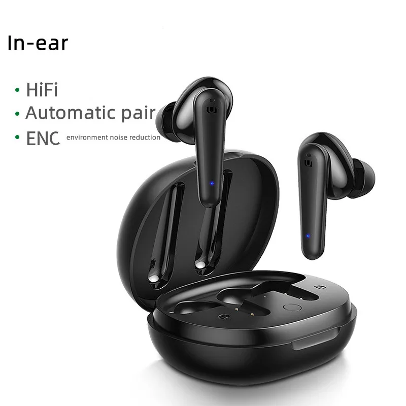 Wireless TWS in-ear Smart headphones sports running iPhone12 noise reduction and extended standby life