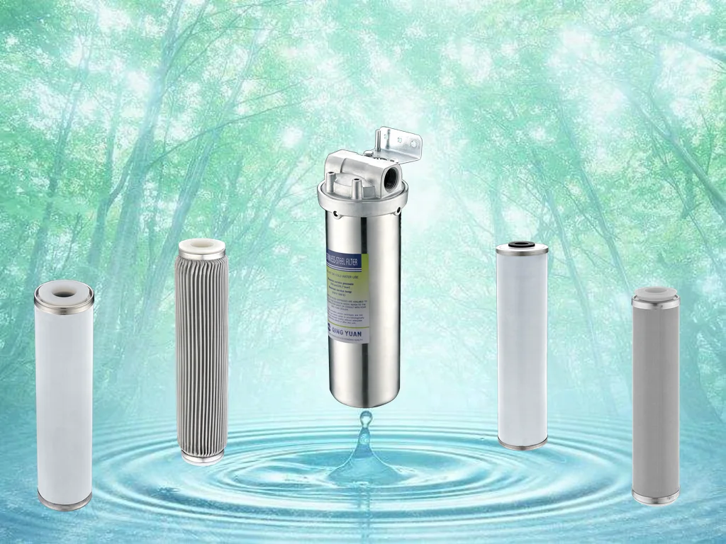 HONG HUI HRS-10B Stainless Steel 304 Water Filter Housing 10 Inch Clear Water Filter Housing