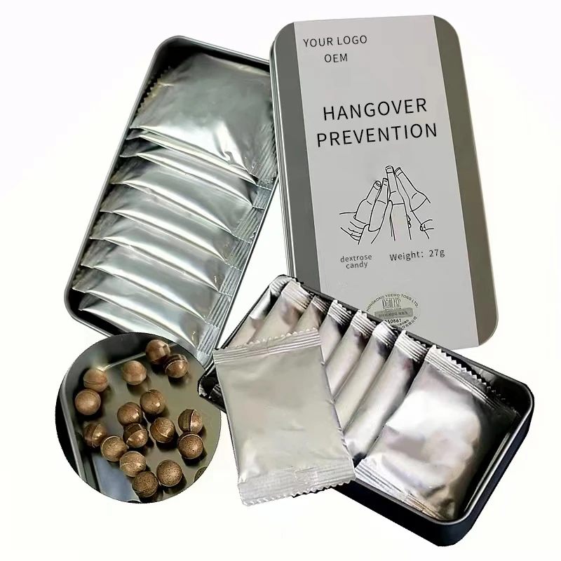 OEM Factory Price Herbal Hangover Pills Cure Alcohol  Tablets