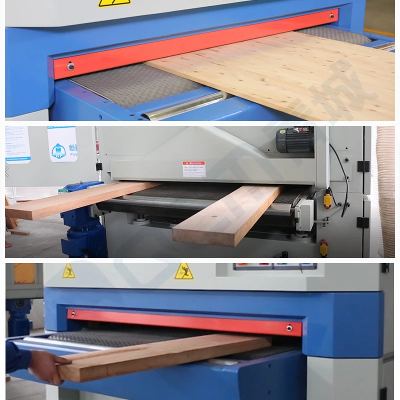 QCM SRP630B Wide Belt Sanding Machine Wood Sander Wood Polishing Machine For Woodworking Industry