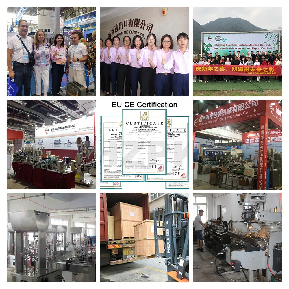 HZPK Fruit Jam Tomato Paste Honey Sachet Filling And Sealing Liquid  Multi-function Packaging Machine