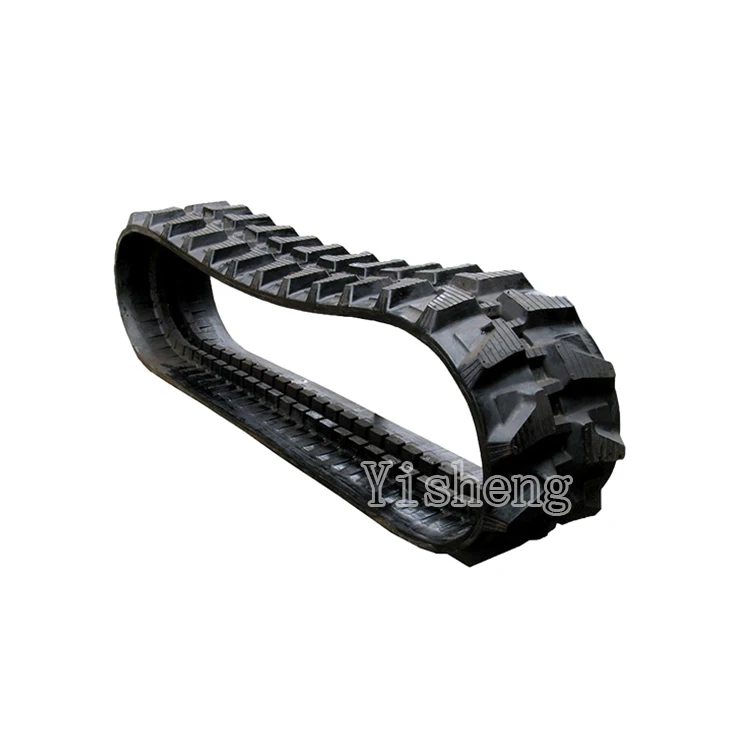 ATV Mini Wheels Excavator Rubber Tracks Shoe 450x81x76 450x81x76 450x81x78 Steel Combined Harvester Crawler Track Engine Crane
