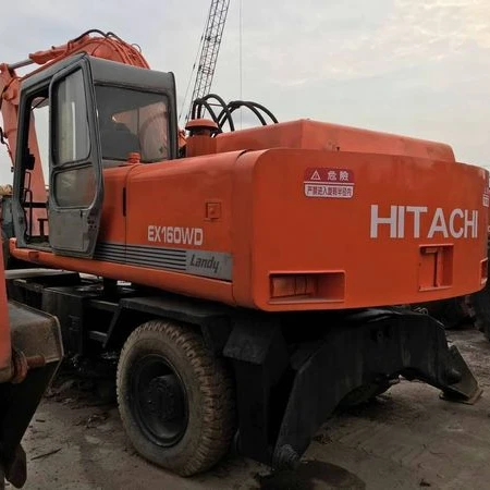 100% original used Hitachi EX160WD wheel excavator Made in Japan in competitive price  UNIQUE Diesel Clearance