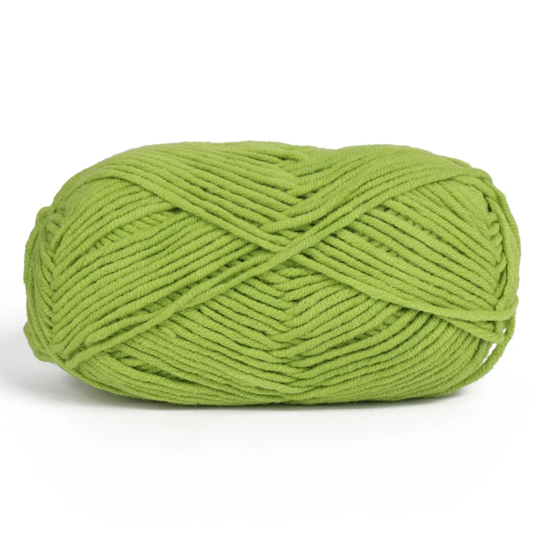 
Wholesale Cotton blended Yarns for Baby soft Skin-friendly Middle-Thickness Yarn Hand Knitting Clothes Hat 