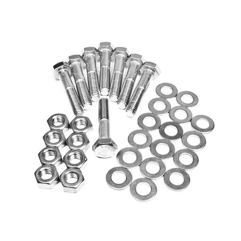 
Hexagon head bolts DIN 933(full thread) m16 hex bolt with nut and washer 