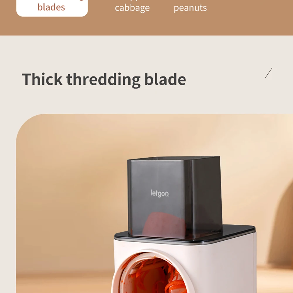 Kitchen 3 In 1 Manual Drum Rotary Cheese Grater Round Mandoline Vegetable Cutter/Slicer/Chopper Safe Food Grinder