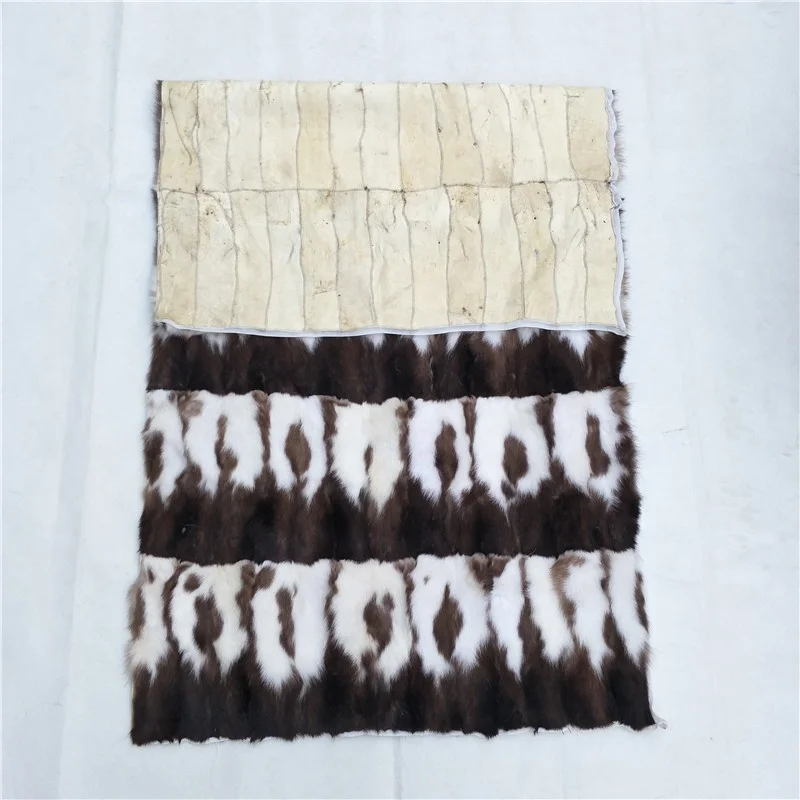China factory Eco-friendly natural Genuine mink fur pelt mink leg fur plate sable pelt sable fur