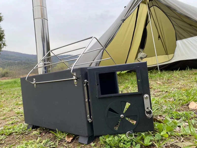 Outdoor Stove Wood Burning Portable Camping Stove  For Tents
