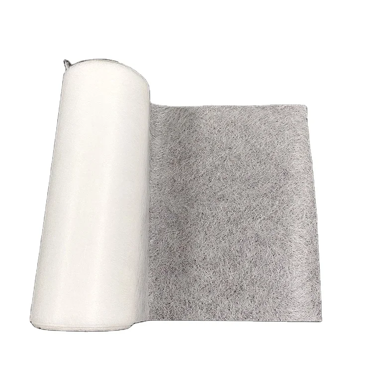 Nonwoven fabric filtration filter media wetlaid filtering