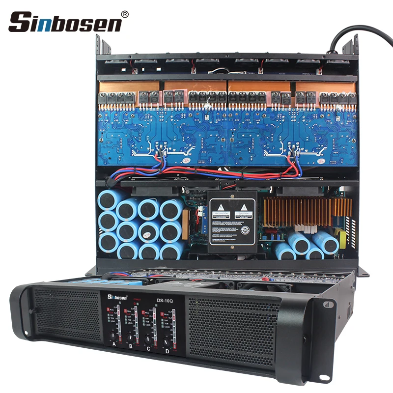 Sinbosen karaoke equipos DS-10Q line array sound system audio video receiver power amplifier