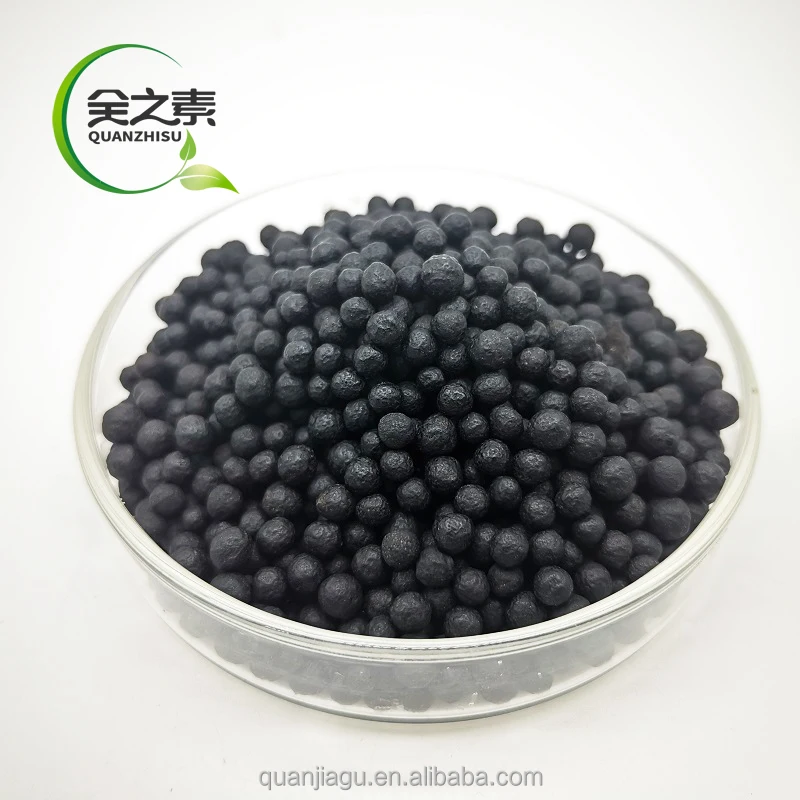 Potassium Humate Ball K2O 8% water solubility 85% organic fertilizer adjust the PH value of soil
