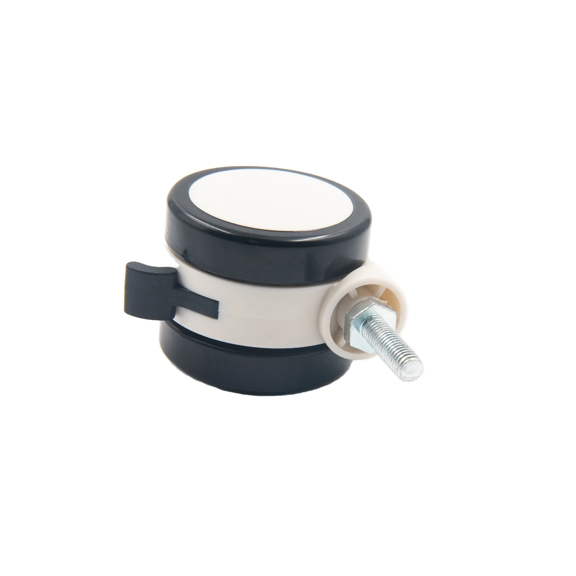 Wholesale Customization Medical Furniture Chair Medical Wheel with Brake Furniture Casters Universal Whee 4 Inch PU White+black
