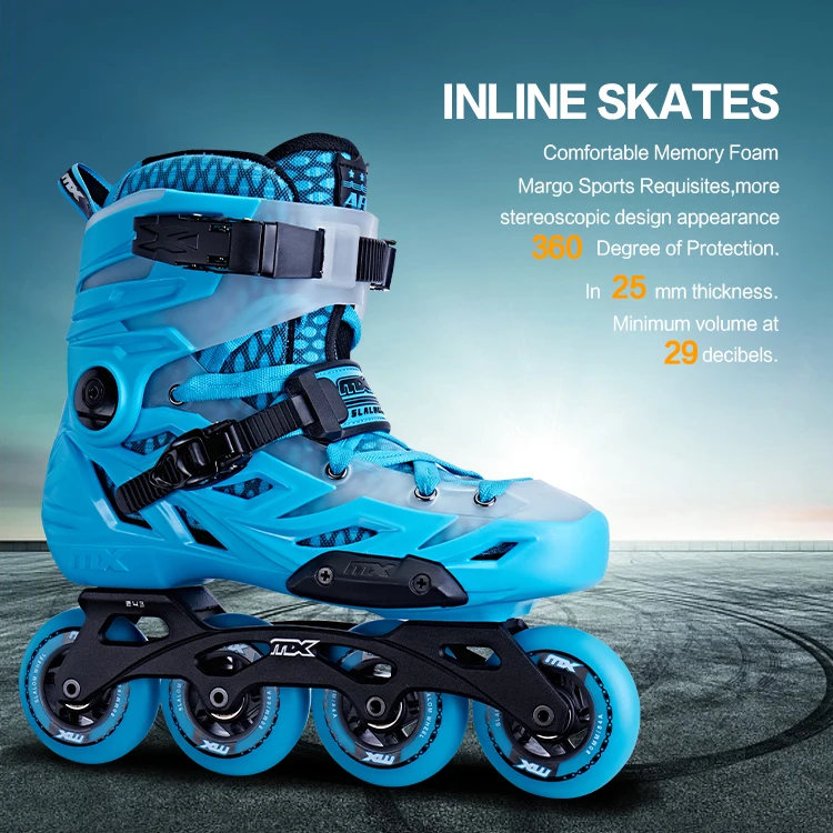 MX AFR-T high end slalom inline adult skate shoes for men and women