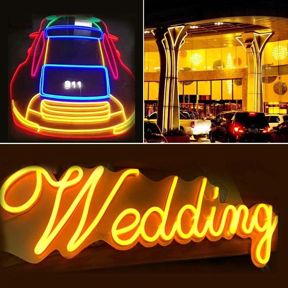 Decorative Neon Flexible RGBIC RGB Smart Light Strip 12V Waterproof Cob Led Strip Light For Car
