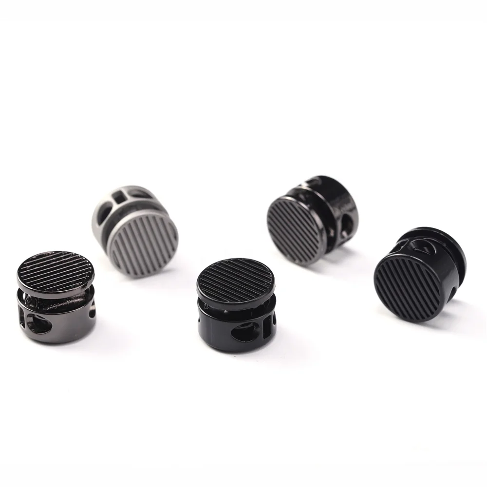 Новейшая Радужная металлическая пружинная застежка для шнура, регулируемая застежка, эластичная переключатель