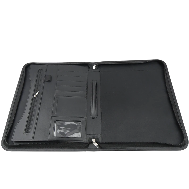 Modernqiu деловая застежка-молния художественная мужская сумка-Органайзер из искусственной кожи А4