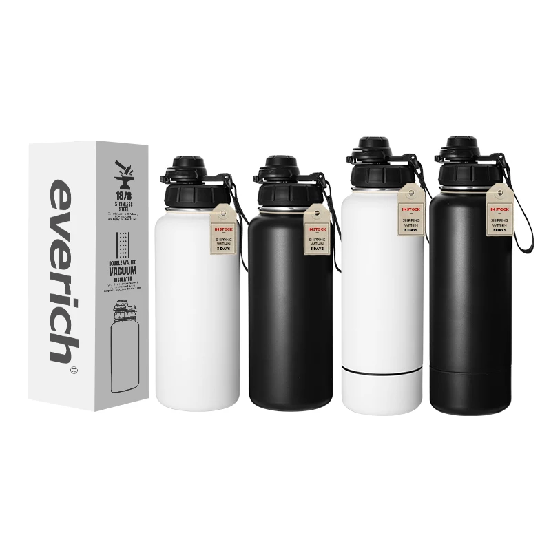 Wholesale 32oz Eco-Friendly Double Wall Termos Vacuum Flasks Stainless Steel Water Bottle