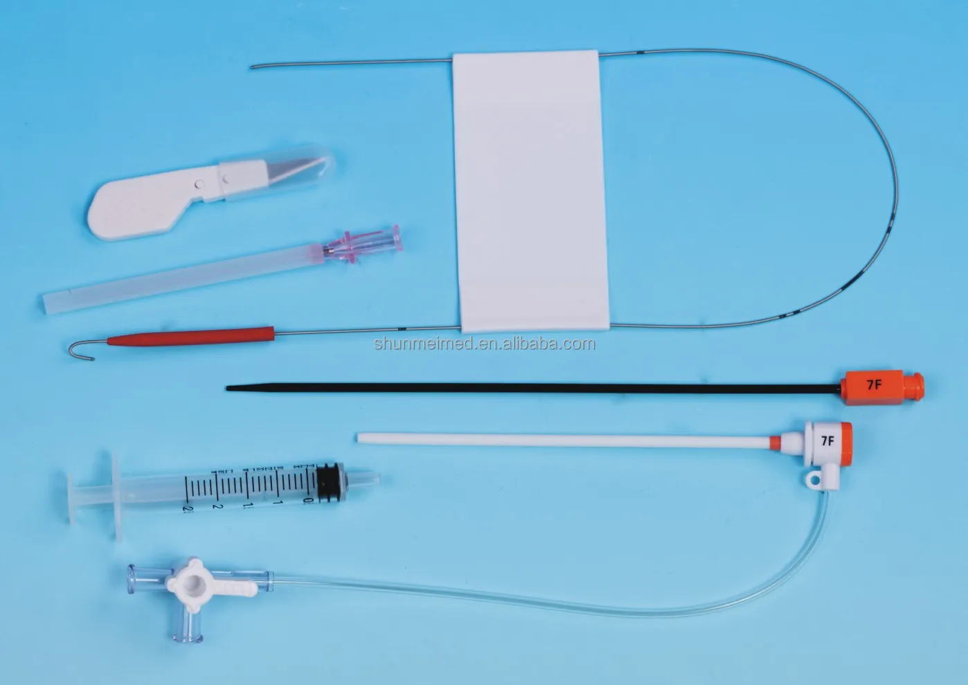 
Factory Customized Medical Femoral Radical Introducer Sheath Catheter set 