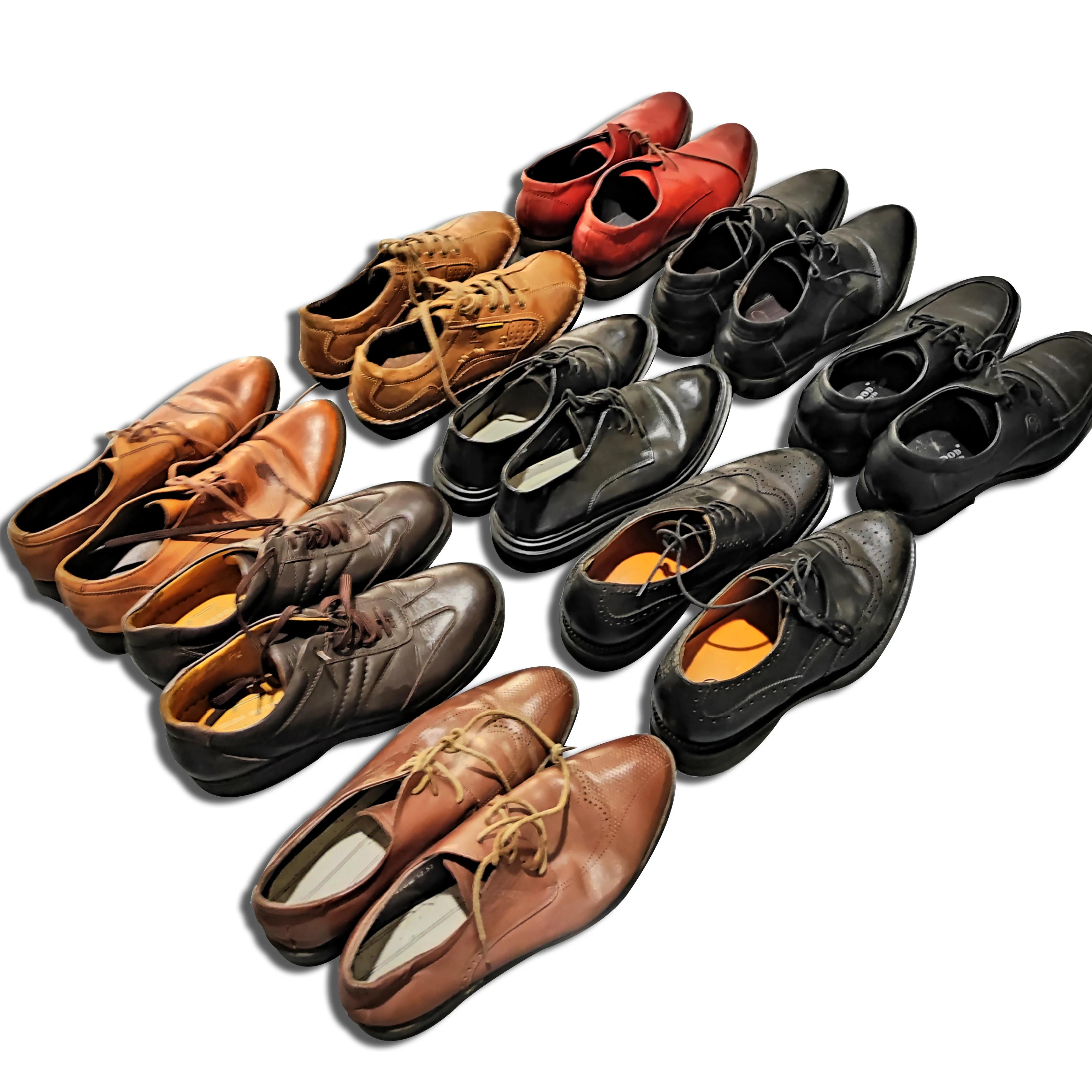 Used Shoes Leather Shoes for Men Sneakers Cheap Wholesale Second Hand Shoes