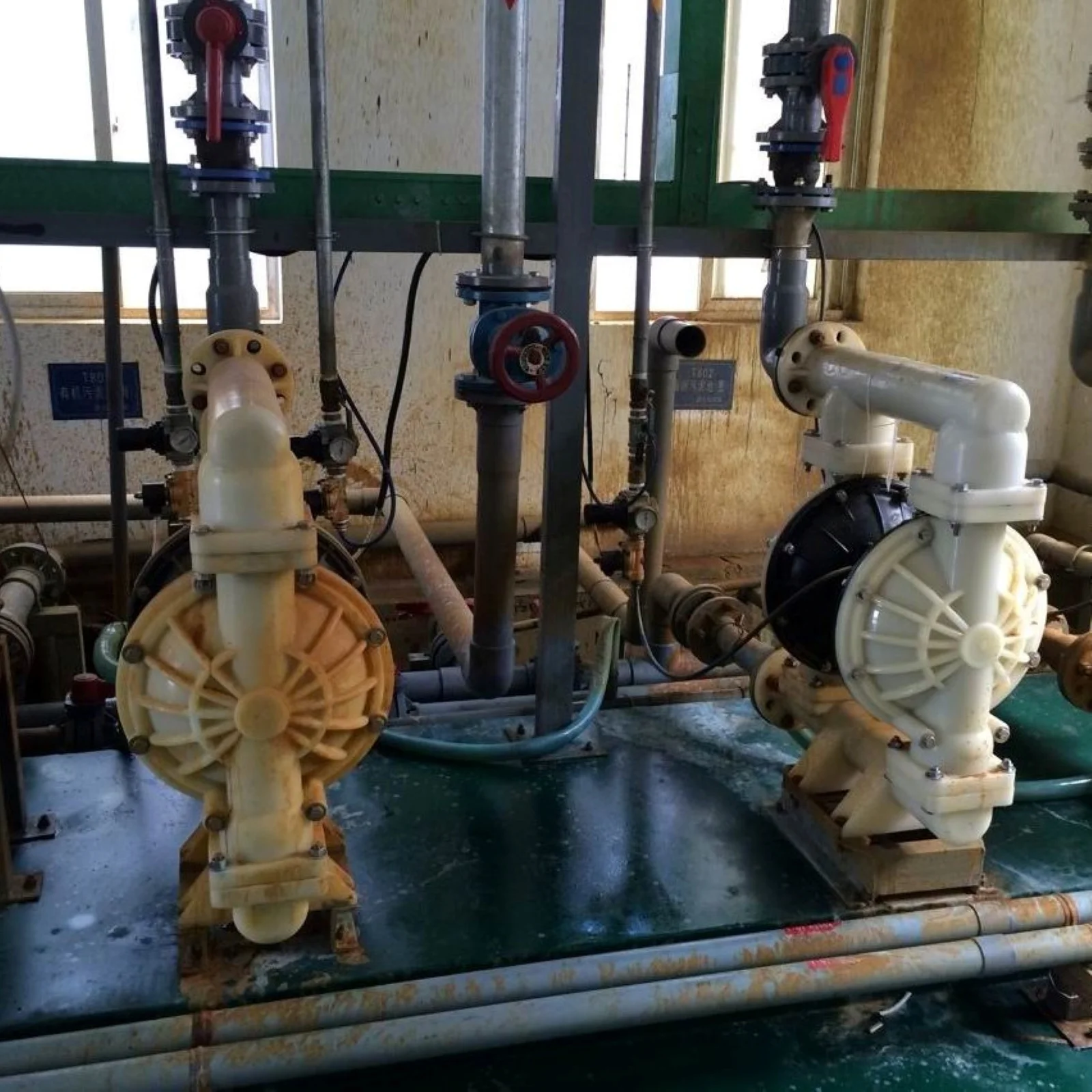 PTFE Sanitary Milk Acid Pump Air Operated Double Diaphragm Pump Manufacturer