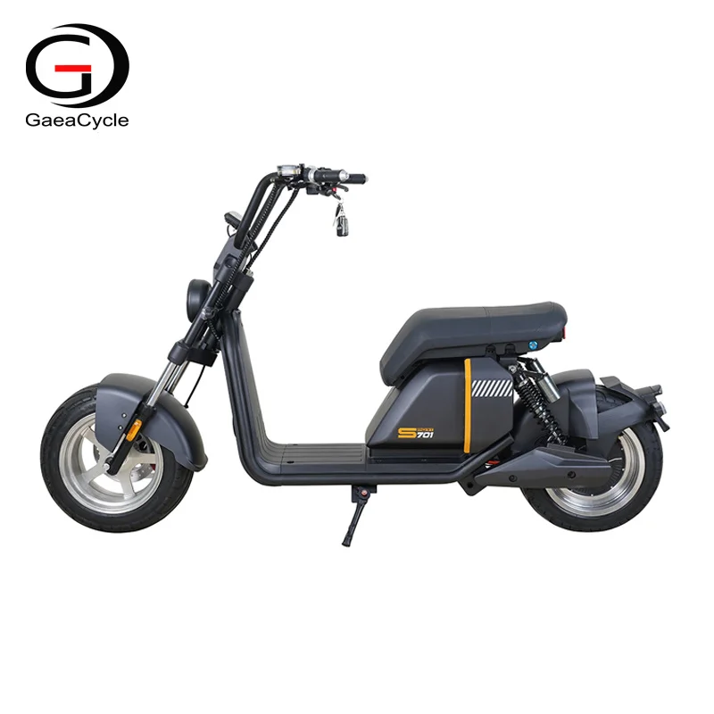 Gaea Citycoco 701 EEC 2000W внедорожный электрический скутер с толстыми шинами литиевая батарея 60