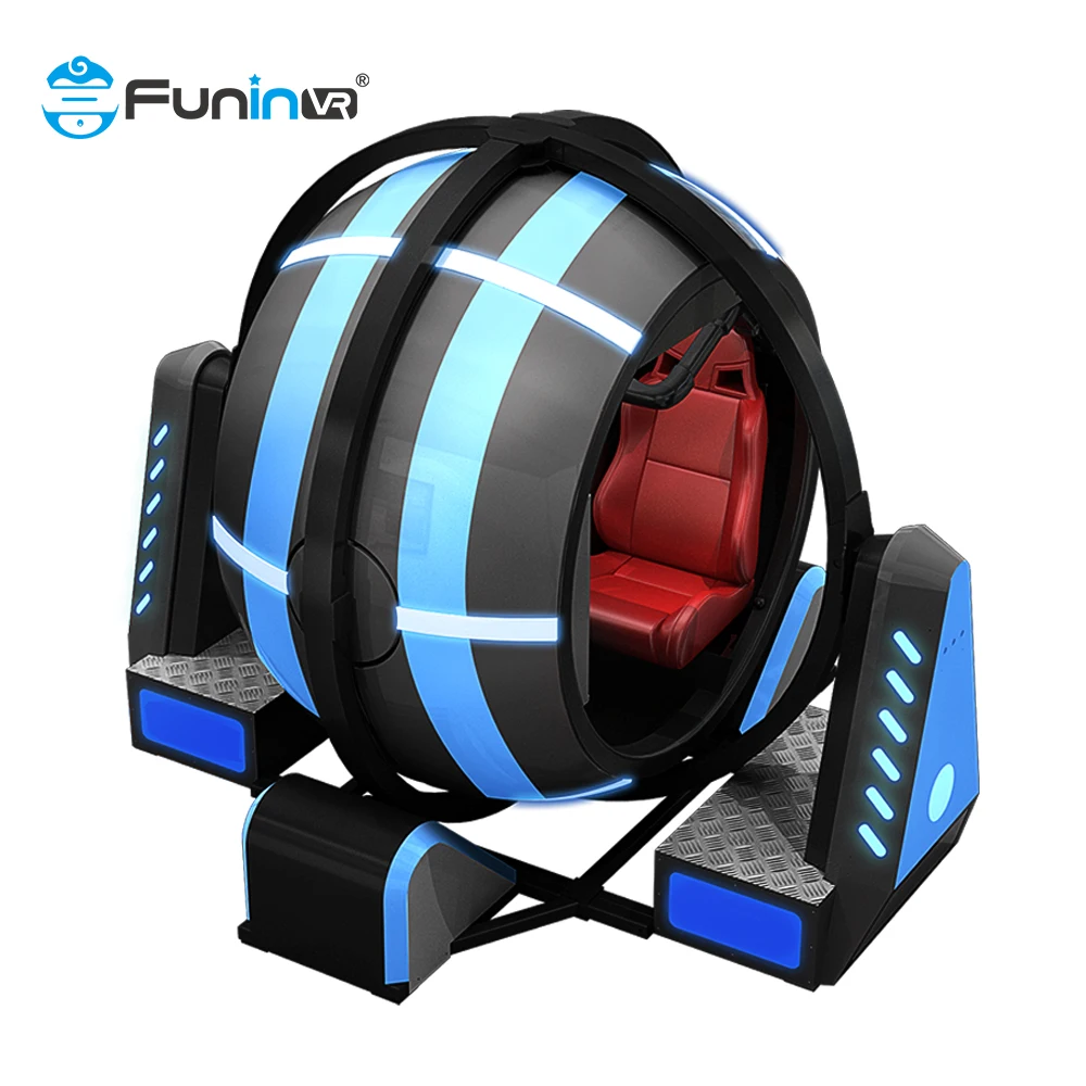 Vr Game Simulator Exciting Shooting Coaster 720 Degree Flight Digry Seat Virtual Reality Fly Vr Simulator Rolling Car Vr gaming