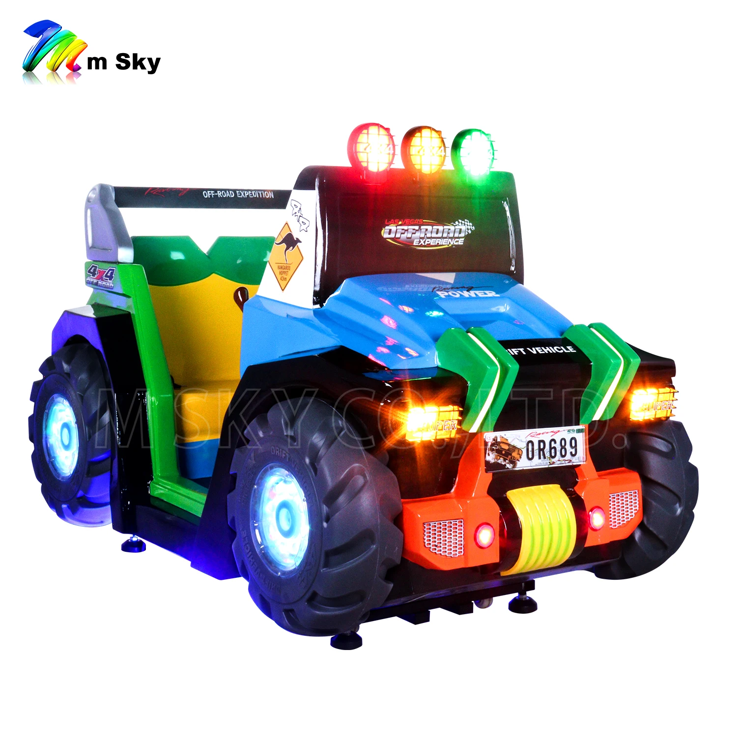 2024 Cool Car Kids Coin-Operated 3D Video Racing Games Machine Indoor Amusement with Theme Park Fiberglass Swing Kiddie Rides