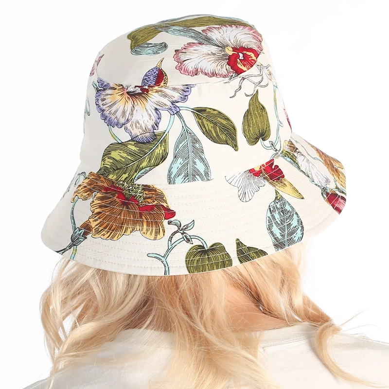 New Style Custom Logo Short Brim Beach Sun Protection Fashion Casual Outdoor Bucket Hat