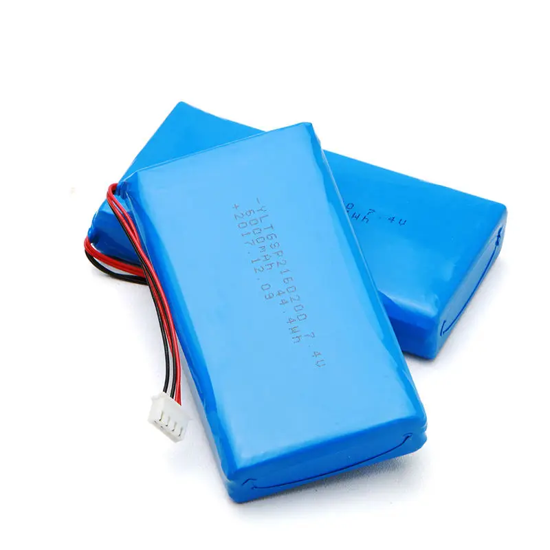 Manufacture Wholesale Price Rechargeable Lipo 2S1P lithium li ion polymer battery pack 7.4v 6000mah