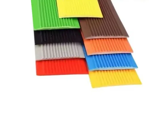 PVC Vinyl Stair Treads Step Steal Stair Tread Covers Rubber Anti Slip Stair Nosing