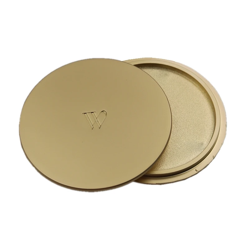 High quality custom engrave logo matte gold color metal zinc alloy glass candle lid candle cover for candle jar