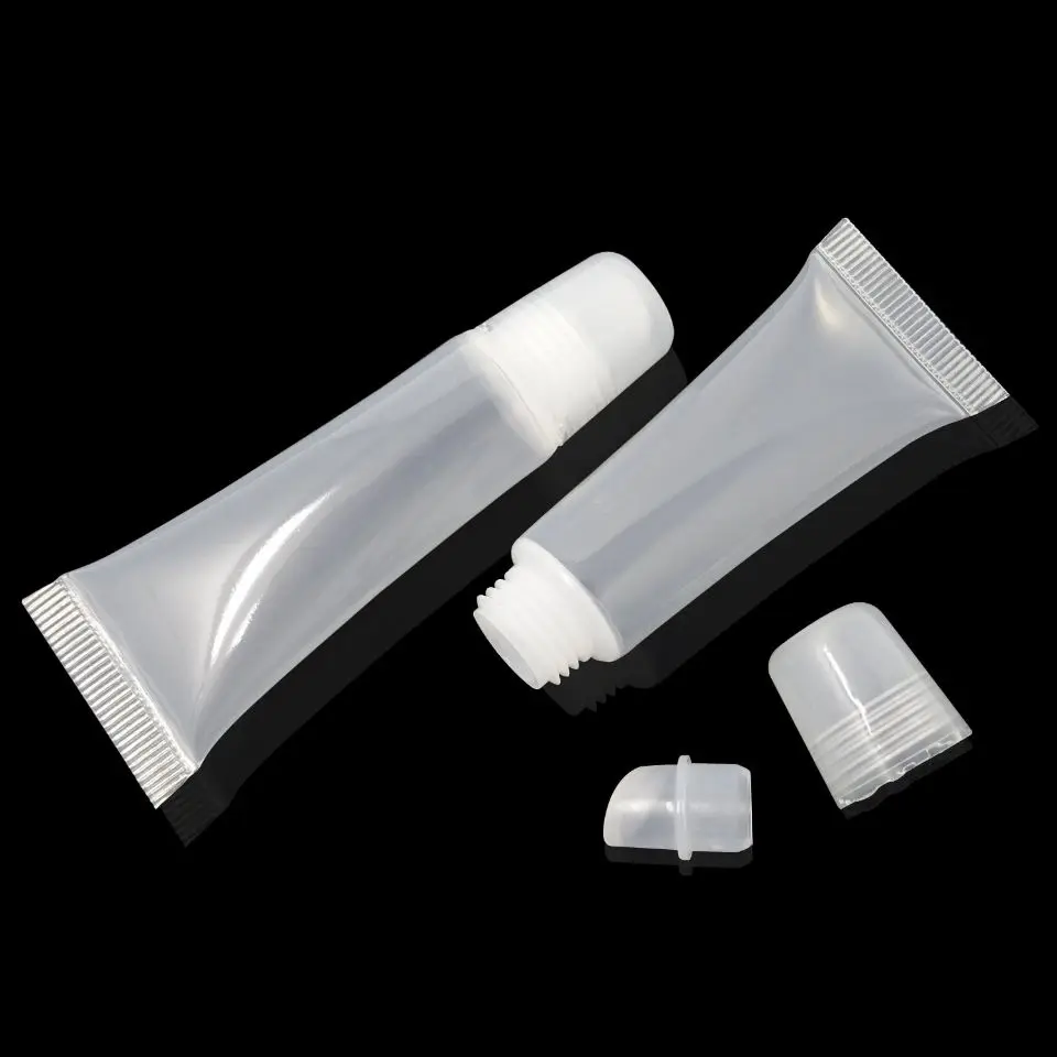 wholesale price customize color lip gloss tube competitive price empty squeeze tube lip gloss 10ml 15ml