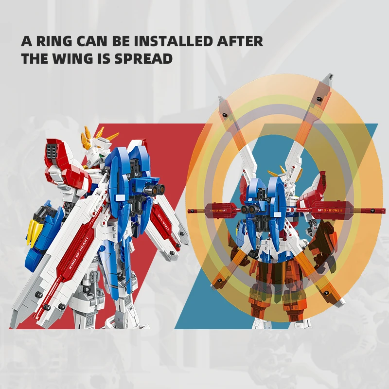 kids assembly robotic toys diy stacking toys building block sets smart toys for kids educational Assemble robot mecha models