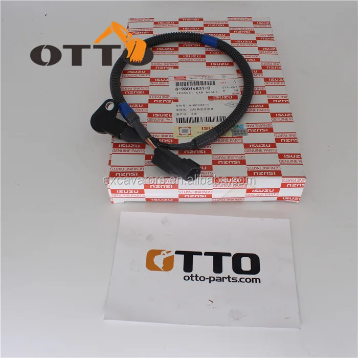 4HK1 6HK1 Excavator Spare parts 8-98014831-0 Sensor For ZX200-3 ZX200-3 ZX330-3 SH200-5 SH350-5 CX240B CX360B