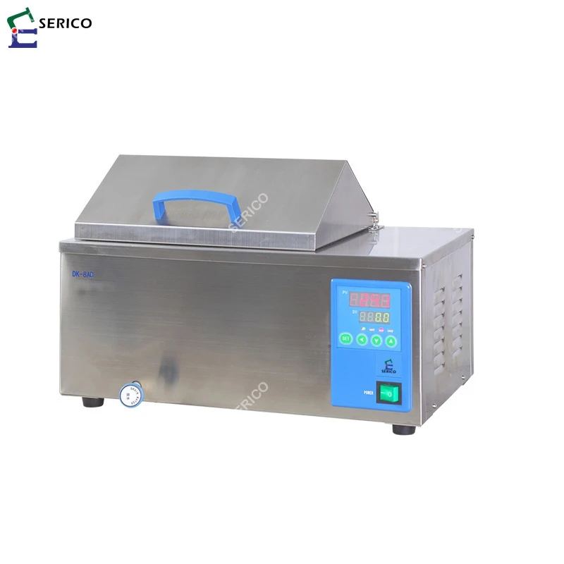 SERICO 30L Laboratory Stainless Steel Water Bath Thermostat Circulating Water Bath Model DK-8AD Water Tank