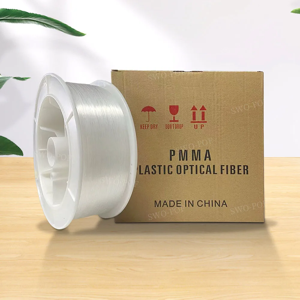 New Arrival light engine Car Star Ceiling Plastic Fiber Optic 0.5mm Diameter PMMA Emitting Multi Colors