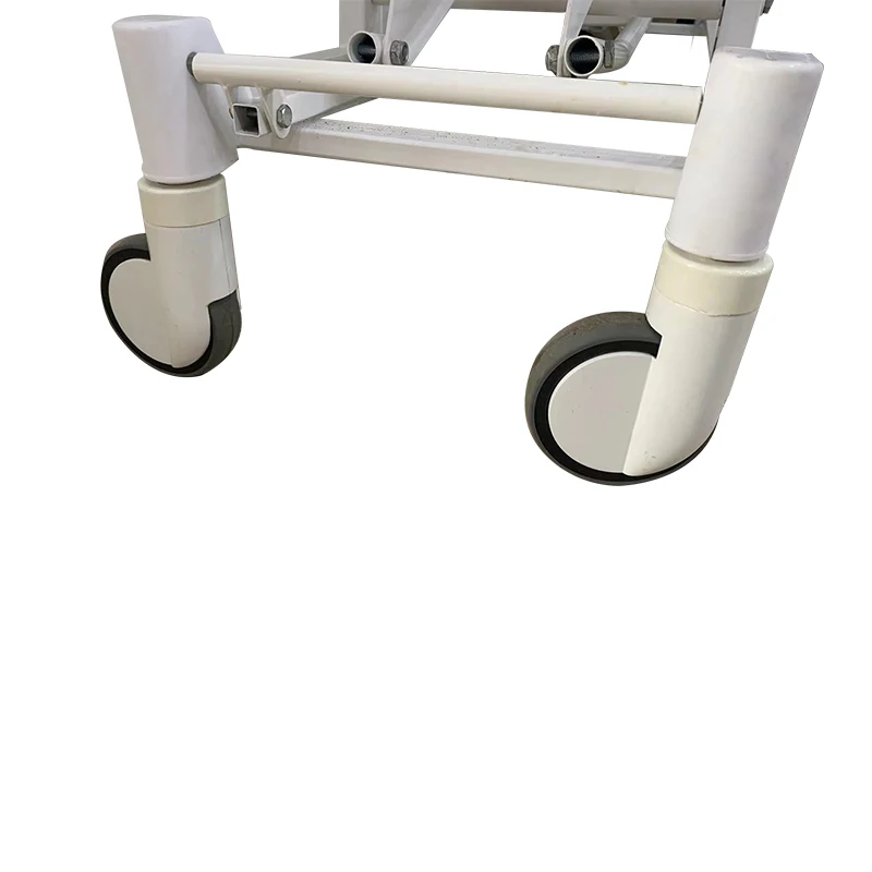 Hydraulic Medical Exam Table Stainless Steel Foldable Manual Patient Hospital Examination Couch Bed