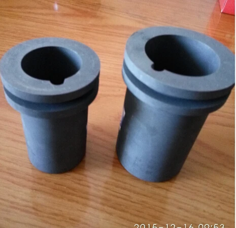 HIgh density high purity graphite crucible 0.5kg for gold melting crisol de grafito sliver, copper, iron, aluminum jewelry tools