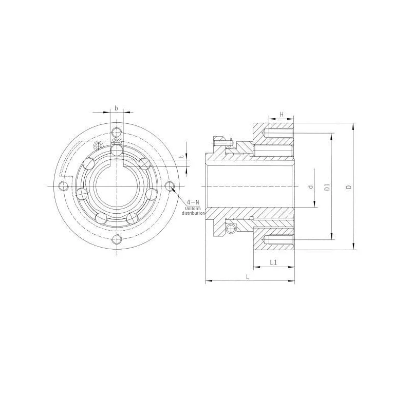Упаковочное оборудование GCS, Вращающийся Двухсторонний роликовый подшипник сцепления GCS2576 GCS65200
