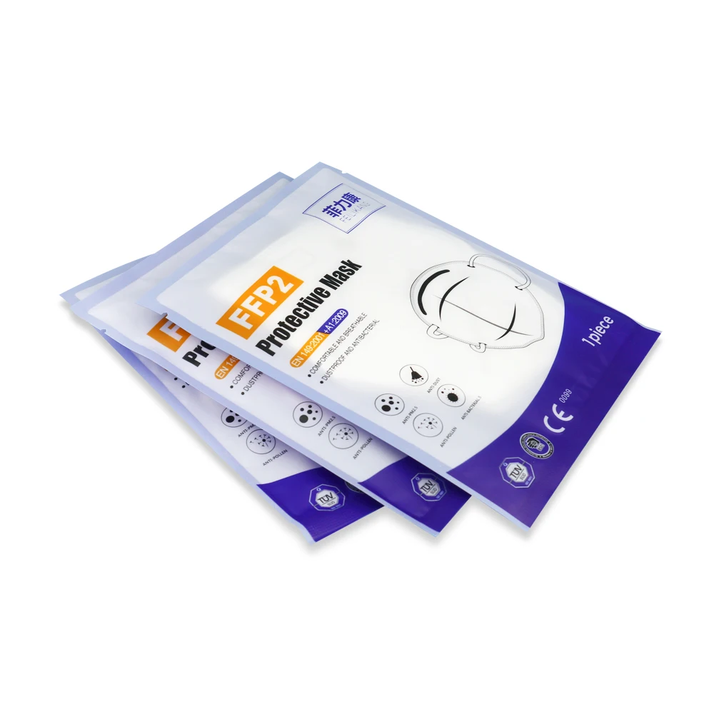 
Hot sale 5 layer ffp2 kn95 face mask protective respirator in stock 