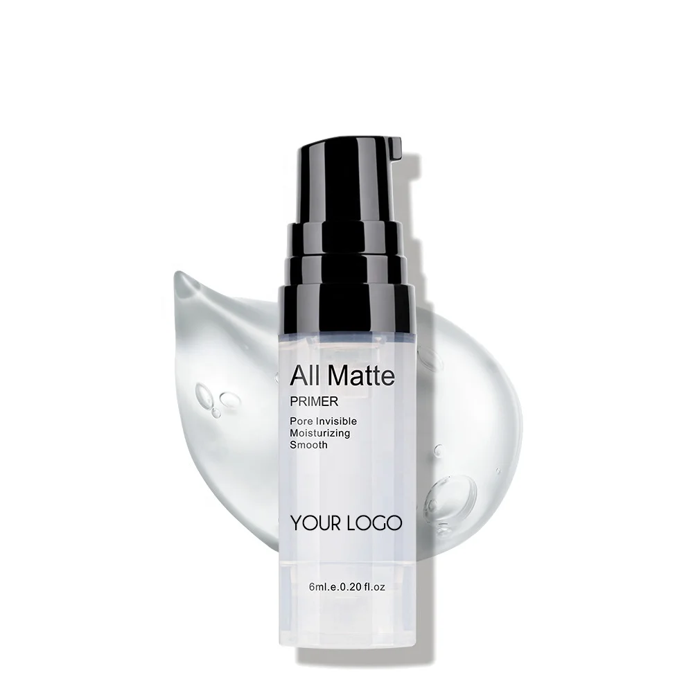 private label make up transparent primer invisible pore all matte primer
